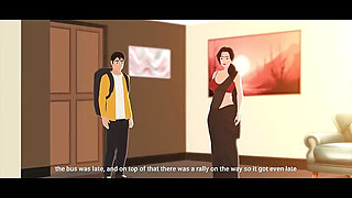 Unsatisfied Desi Indian Bhabhi_welcomes her Devar_part_3