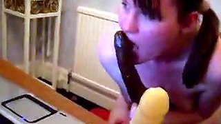 Girlfriend, Guy, Anal Play on Webcam Pt. 3