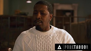 PURE TABOO Dirty Boss Taunts Employee's Wife Olive Glass Over Her Dirty Past During Diner