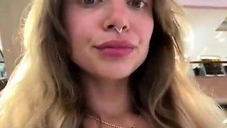 Miss_Elfie, russian camwhore in public and restroo