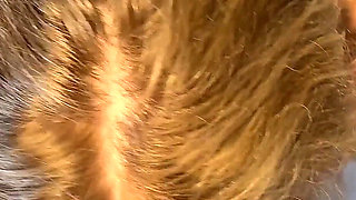 Mature Slut Diana Gives Camera Man a Good Start to the Day Pantyhose Blowjob POV