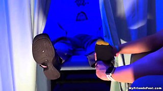 Shy Goes to the Foot Worship Spa - Shy