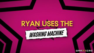 Ryan Uses The Washing Machine With Ryan Keely, Stirling Cooper - Brazzers