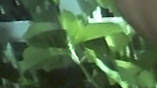 Vintage Orgy in the Garden with Hairy Pussies and Big Hard Cock