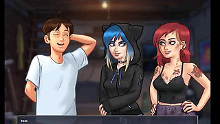 Summertime saga: fixing her bike ep 111