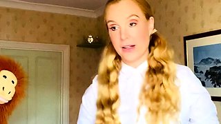 Amateur striptease and Solo masturbation