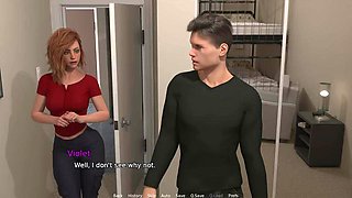 New Neighborhood - v0.4.1 - Lee grabbed Violets boobs and came on her face