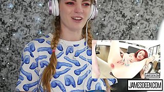 CARLY RAE SUMMERS REACTS TO EXTREME ANAL ORGASMS - HONEST PORN REACTIONS - HPR08