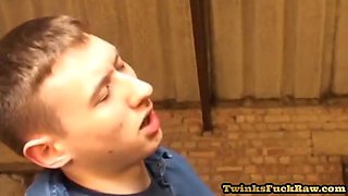 Amateur 21yo jock assfucked by BF
