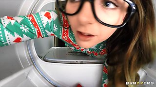 A Present Of Butt Flap Pajamas: Part 2 With Van Wylde, Aften Opal, Maya Farrell - Brazzers