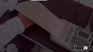 The doctor is going to get all the examination on the tiny teen's asshole