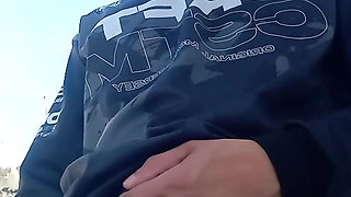 Handsome Biker Masturbates After a Long Ride