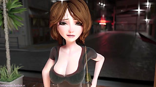 VOSS-69 My Wife Left A Letter And Suddently Ran Away! - Cass Have Hardcore Sex