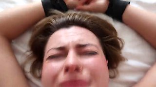 Anal Fuck, Submissive MILF Gets Fucked in Ass