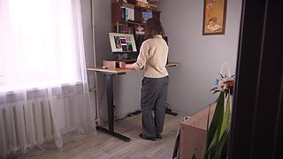 Coworkers Pants Fall Down at Work Enf Disaster