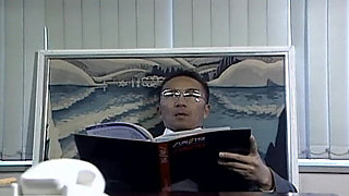 Cute Asian Teen Secretary Sucking Her Bosses Dick