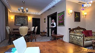 Big-eyed hot MILF mind-blowing sex clip