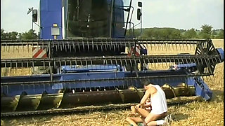 In the Field with the Farmer I Get My Beautiful Little Ass Fucked