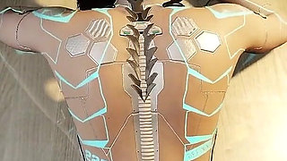 Fucking a Robotic Sex Doll on the Floor POV