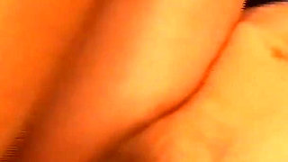 GILF pussy fucking in the toilet