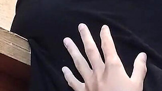 My Boyfriend Caught Me with His Mom, but He Didn't See Us Having Sex Because I Was Under Her Skirt