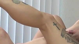 Two sexy lesbians pleasure each other on the bed