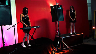 Stacey Saran and the Lee Twins Take Turns Getting Fucked and Covered in Cum