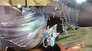Beauty Princess Ride the Comander - 3D Animation V514