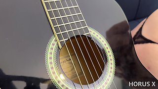 Cute Redhead Lavyana Fucked During Her Guitar Class