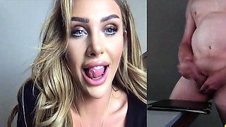 Webcam office amateur tempting lad