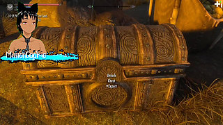 Skyrim B and L mod - Doing some fucking near a camp and it is beautiful