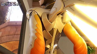 Mercy Jumps On Cock