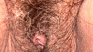 Suck My Hairy Pussy Engorged Clitoris