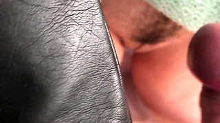 At Lunchtime, the Boss Milks My Dick. She Wants Me to Cum in Her Panties. Office Sex Games