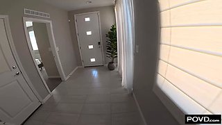 Latina Spinner Tries Out To Be A Professional Walking Sex Doll
