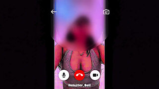 My Wife Called Me While Cheating With The MILF Maid In The Kitchen