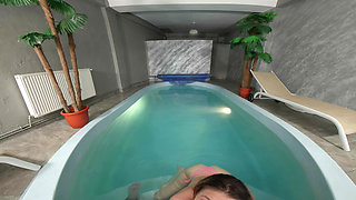 A Poolside Butt Story