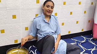 New Kirayedar Jvan School Ladki Ko Choda