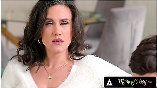 Stepmommys Boy - Caring Milf Penny Barber Lets Her Neglected Stepson Cuddle Her Big Tits To Comfort Him