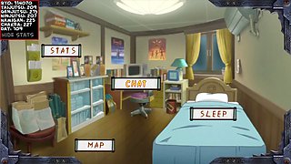 Sarada teaching Temari in this animated hentai adventure with Loveskysan69real