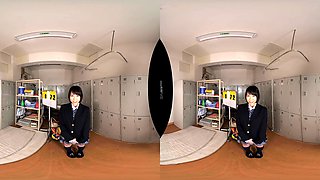 Trapped In The Storage Room With The Younger School Club Manager Part 1 - Asian Schoolgirl Hairy Pussy Hardcore