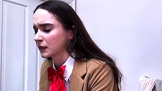 Flute lessons with a horny teen slut