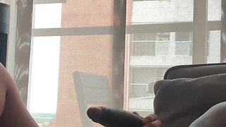 Blowjob before going to visit our friends -amateur couple- nysdel