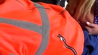 Mature BBW fucked in garage
