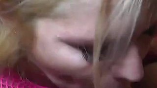 Amateur Gangbang with Blonde MILF Vicky Wilfing