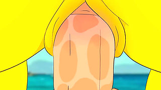 Marge Sucked off a Bodybuilder on a Nudist Beach! New Animation Dsanimatin Hentai!