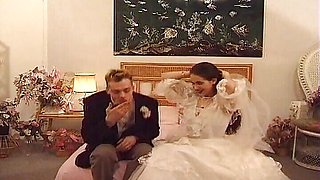 A Busty French Bride Gets a Hardcore Fuck From Her New Husband