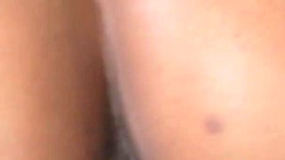 Black babe gets her pussy pounded