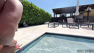 Ebony Thick Babe Charlotte Lavish Fucks Her Big Dick Neighbor