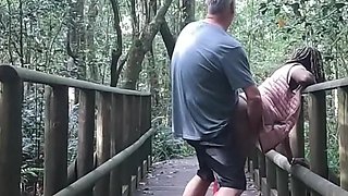 Ebony MILF Gets Her Ass Eaten and Pussy Fingered in a Hot Tub